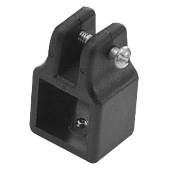 1" Square Jaw Slide for Bimini Top, Black image number 0