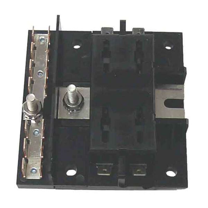 ATO/ATC Style 4 Gang Fuse Block with Ground image number 0