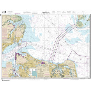#12222 Chesapeake Bay Cape Charles to Norfolk Harbor