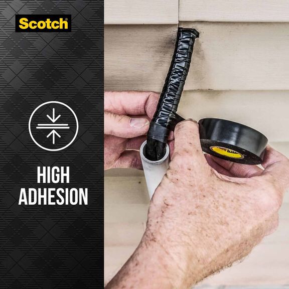 Scotch&reg; Super 33+ Vinyl Electrical Tape, 3/4" x 66', Black image number 6