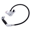 Trinidad Head/Shower Combo Faucet Classic Black Sprayer No Teeth, 6' Black Rubber Hose Chrome/Black image number 1