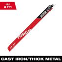 12" 7TPI The TORCH&trade; for CAST IRON with NITRUS CARBIDE&trade;, 1 Pack image number 0