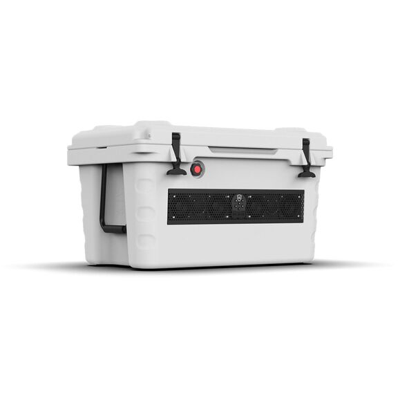 Wet Sounds SHIVR-55-WHI 58 Quart Ice Chest in White with Built in Powered Bluetooth Soundbar image number 3
