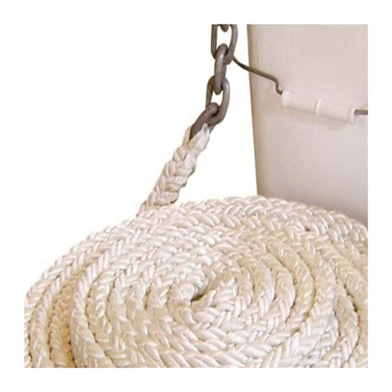 LEWMAR 1/2" x 200' 8Plait Nylon Rope/G4 High Test Chain Anchor Rode