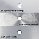 4-3/8" X 3" Radiused Pad, 4-Hole image number 2