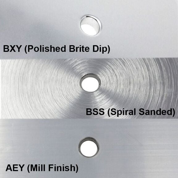 4-3/8" X 3" Radiused Pad, 4-Hole image number 2
