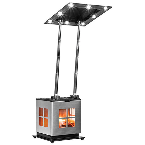 JOI Heat Powered LED Lamp, Stainless Steel image number 1