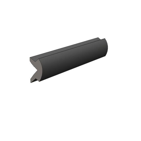 FLEXIBLE RUB RAIL INSERT, BLACK 250&rsquo; image number 0