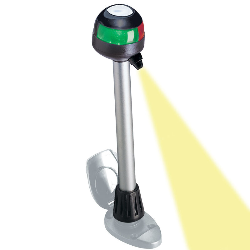 Series 22 Bi-Color Navigation Pole Light with LED Task Light image number 1