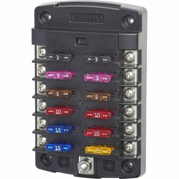 ST Blade Fuse Block, 12 Circuits image number 0
