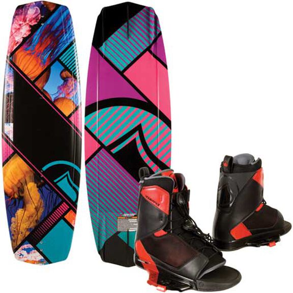 LIQUID FORCE Jett Wakeboard with Transit Bindings, 132cm