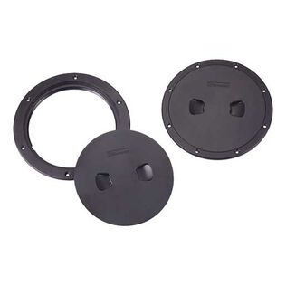 Screw-in Deck Plate 8" Black