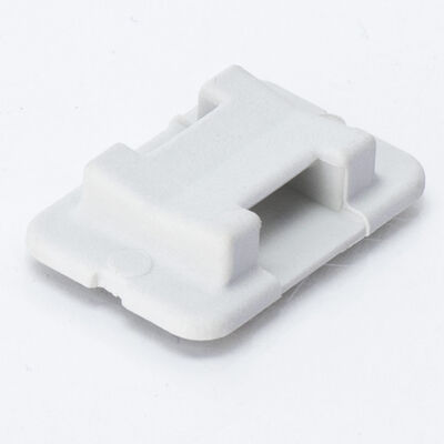Tie Mount, Large, White, AT5, 30 Pack