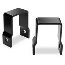 Wet Sounds ST-ADP-SQ 1.25 Clamp for 1.25" Square Pipe Fits Stealth Ultra HD & XT Soundbars image number 0