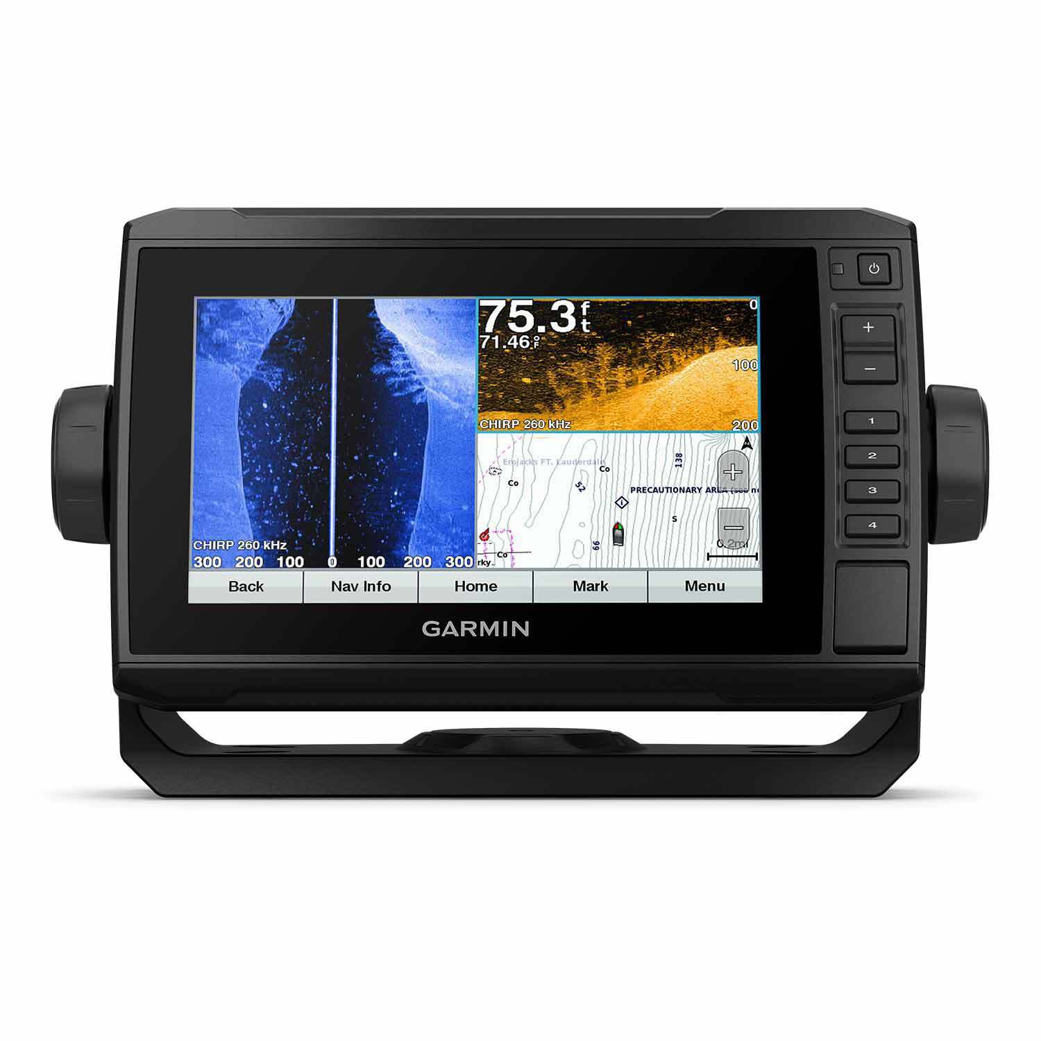 GARMIN ECHOMAP UHD 74SV 本体と付属品 Garmin ECHOMAP™ UHD 74sv | Chartplotter