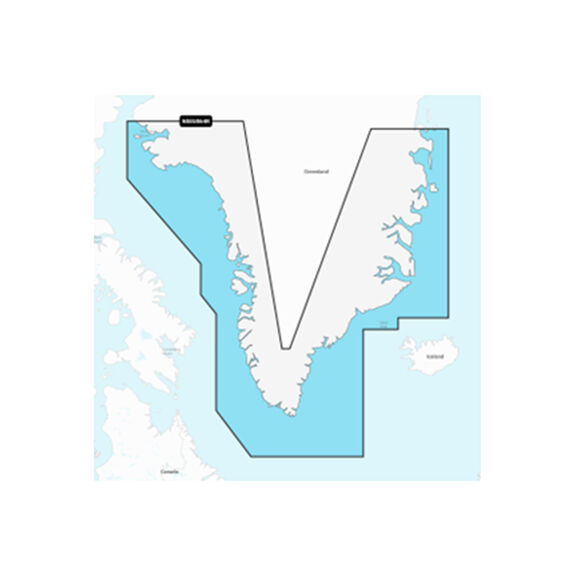 Navionics Platinum+ EU064R Greenland, Electronic Chart image number 0
