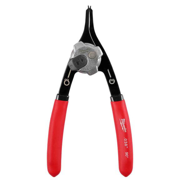 .038" Convertible Snap Ring Pliers - 18&deg; image number 0