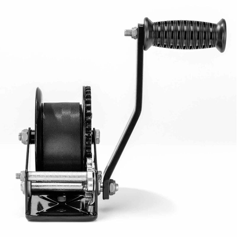 1500 lb. Manual Trailer Winch with Strap image number 2