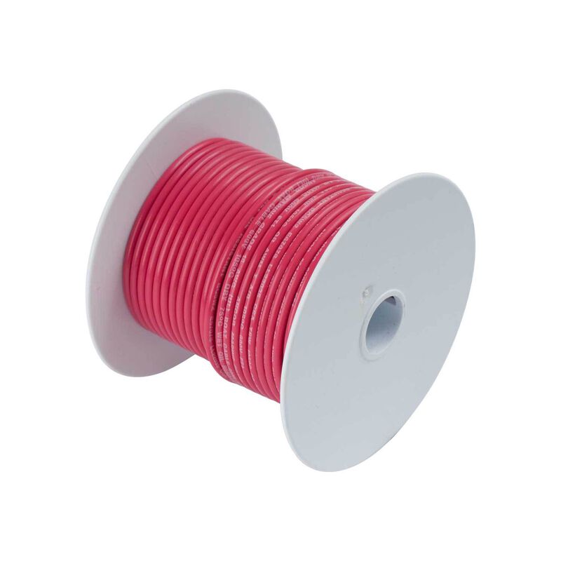 10 AWG Primary Wire, 25' Spool, Red image number 0