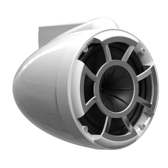 Wet Sounds REV 8 White V2 Revolution Series 8" Marine Tower Speakers with Stainless Steel Swivel Clamps (Pair) image number 4