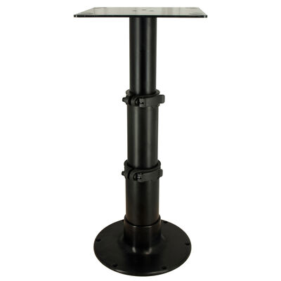 12 3/4" - 20" Anodized Air-Powered 3-Stage Table Pedestal