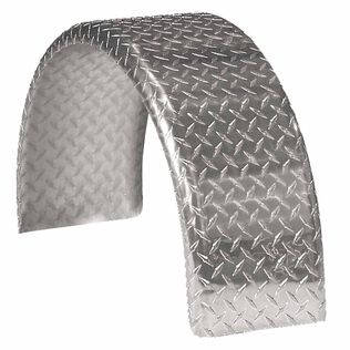 Round Aluminum Treadplate Trailer Fenders