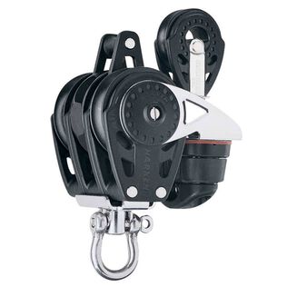 40mm Carbo Ratchet Triple Block with Becket and Cam with 29mm Attachment Block