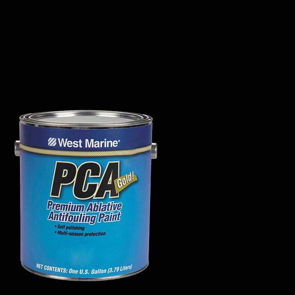 PCA Gold Ablative Antifouling Paint, Black, Quart image number 0