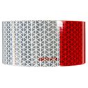 30' White/Red Conspicuity Roll image number 1