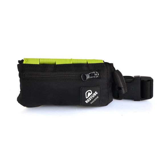 Restube Extreme One-Pull Inflatable Safety Buoy Black Lime image number 1