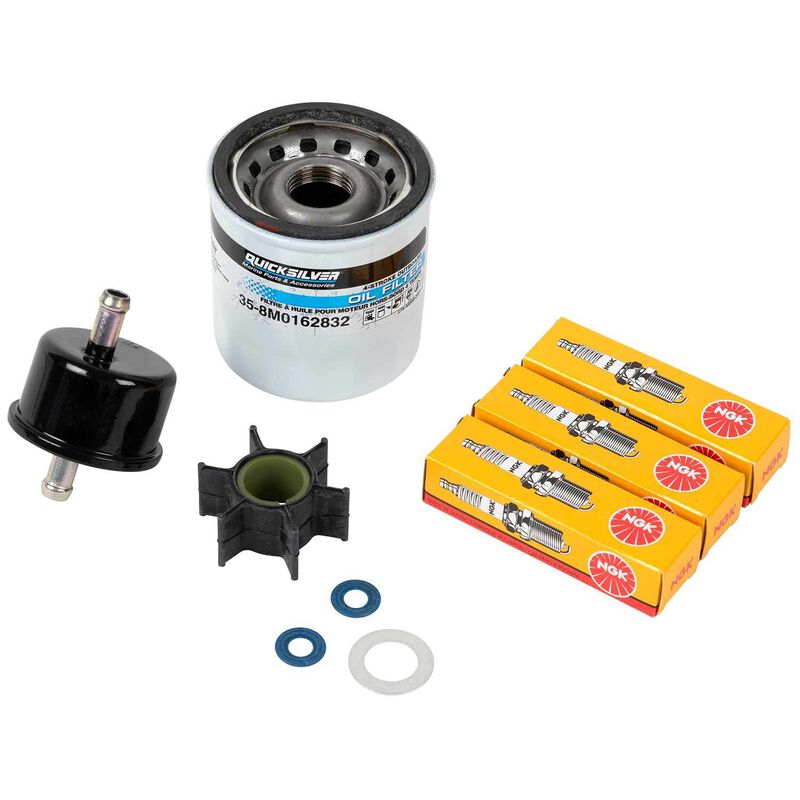 Quicksilver Maintenance Kit for Mercury 25 hp and 30 hp EFI FourStroke engines (0R106999 and up) | by West Marine