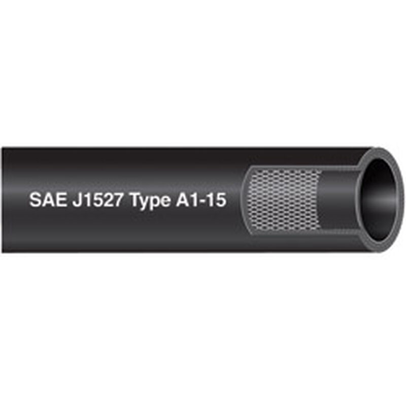 Type A2 Fuel Fill Hose, 1 1/2" ID, 90psi Burst Strength, 10' Max. Length, -5° to 180°F Temperature Range image number 0