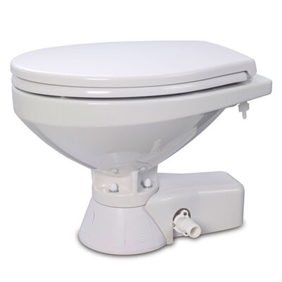 Quiet Flush Electric Toilet with PAR-MAX 2.9 Flush Pump, 12V