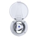 Trinidad Recessed Control Valve Cold Only, Chrome Cup & Lid, Chrome Trinidad Handle image number 1