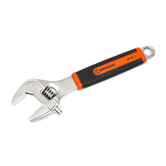 10" Cushioned Grip Adjustable Wrench image number 0