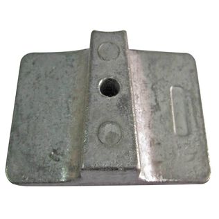 Aluminum Bar/Plate Anode for Yamaha 8-60 HP, 1" x 3.1" x 2.3"