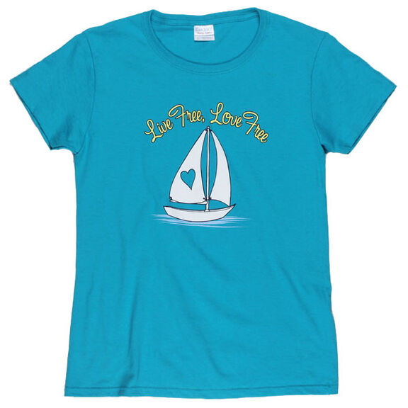 Women's Live Free Tee image number 0