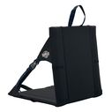 Crazy Creek Original Chair Perfect for Stadium Seats, Camping, Hiking & More, Comfort on All Terrains, Adjustable Straps, Lightweight Design, Water-Resistant, Black image number 0