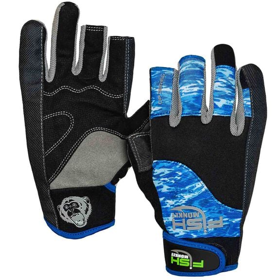 Quick Release Wiring Glove, Blue Water Camo image number 0