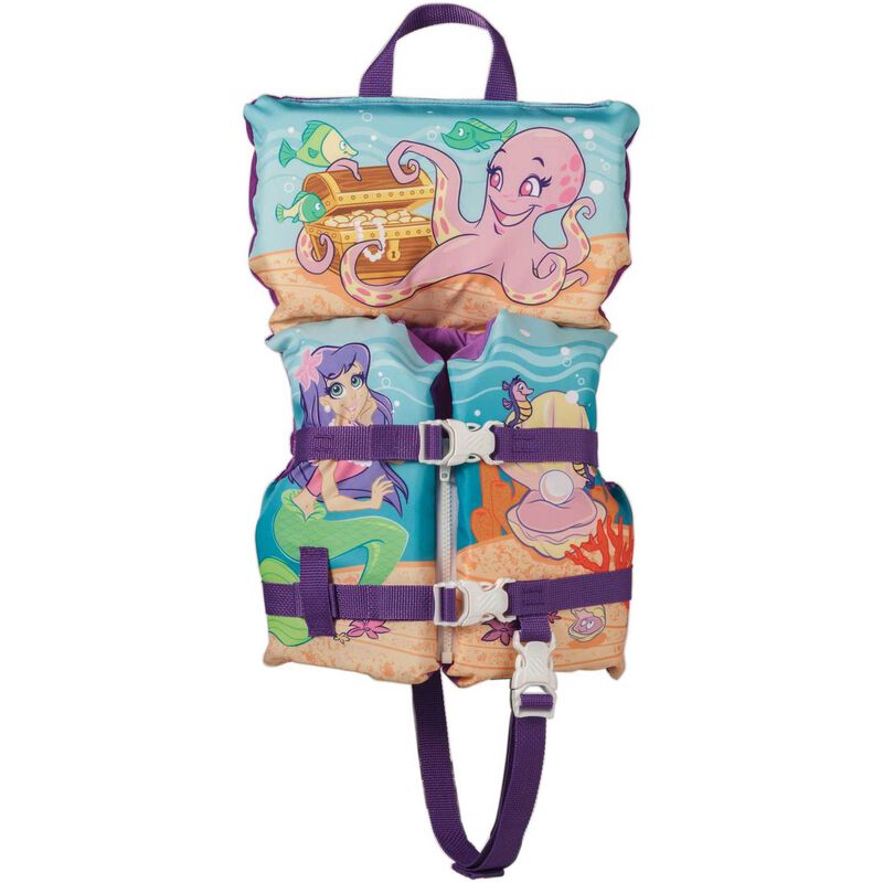 Kids’ Character Life Jacket, Infant Under 50lb, Mermaid image number 0