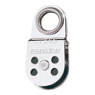 Single Wire Block, Ferrule Eye with 3/4" Sheave Dia., 1/8" Max. Wire