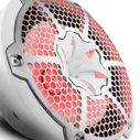 HYDRO 10" 2-Way Marine Speakers with Bullet Tweeter and Integrated RGB LED Lights, White image number 4