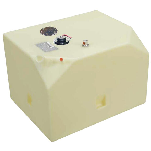 35 Gallon Angled Fill & Vent Series Below Deck Fuel Tank, 26"L x 20.5"W x 17.5"H image number 0