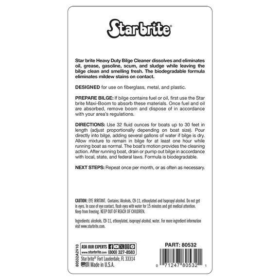 Heavy Duty Bilge Cleaner, 32oz. image number 2