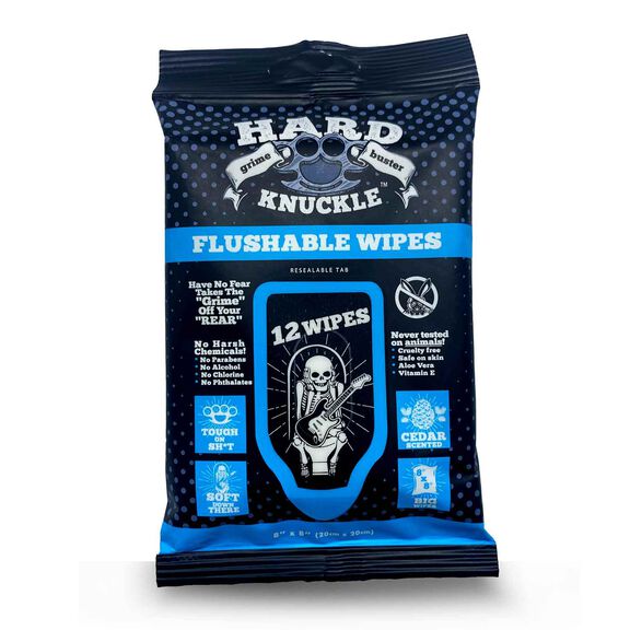 Hard Knuckle Flushable Wipes image number 0