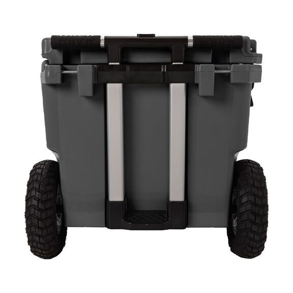 RollR 45 Quart Wheeled Hard Cooler with Telescopic Handle, Granite image number 6
