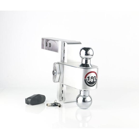 180 Chrome Plated Turnover Ball 6" Drop Hitch with 2" Shank image number 0