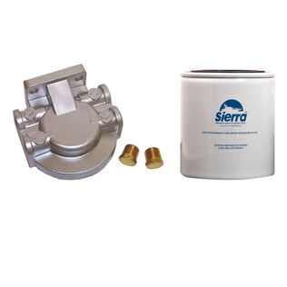 Sierra 18-7985-1 Fuel Filter/Water Separator Kit 3/8" Stainless Steel, Tall