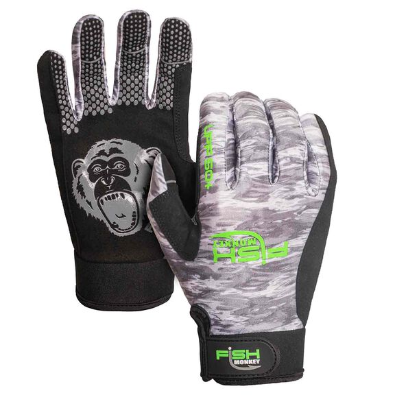 Free Style Custom Fit Glove, Gray Water Camo image number 0