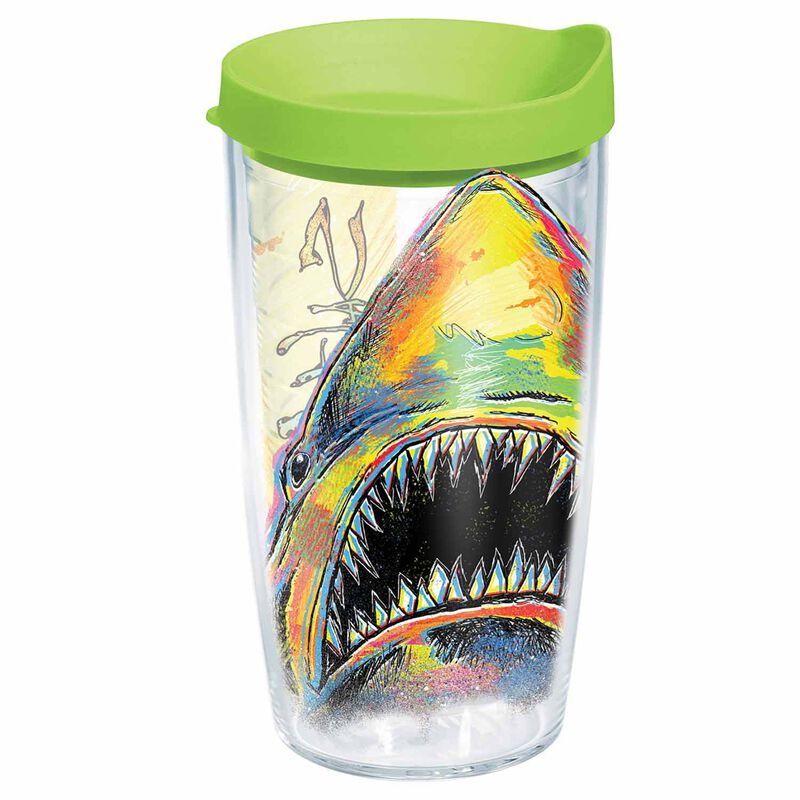 16 oz. Salt Life Jawsome Wrap Tumbler with Lid West Marine